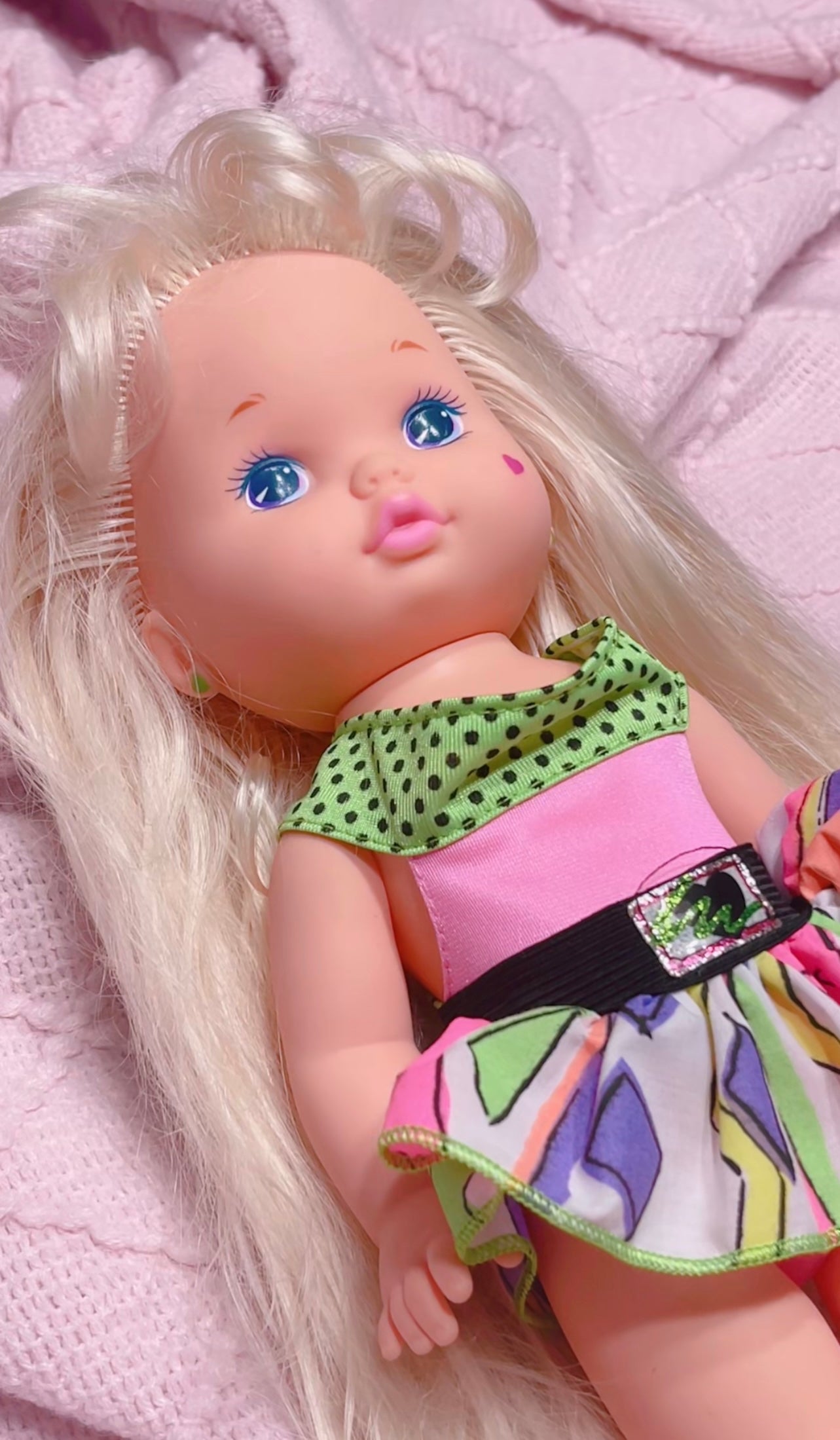 Lil Miss Magic Hair doll toy - 1988 - 13” tall