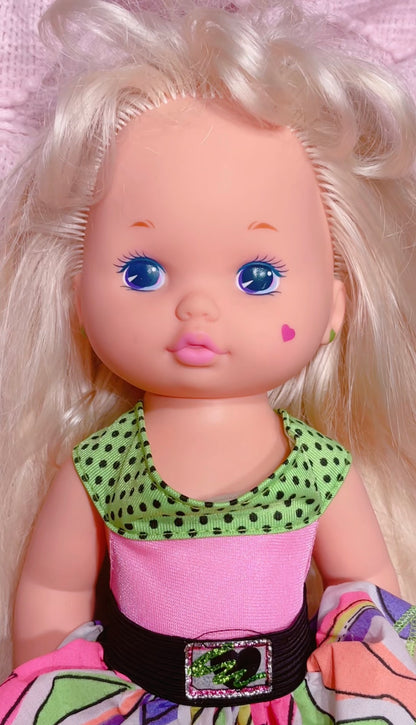 Lil Miss Magic Hair doll toy - 1988 - 13” tall