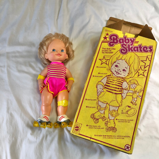 Baby Skates Vintage Doll 1982 Toy