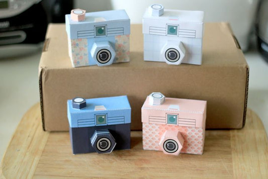 Toughie Cameras - Printable Papercraft
