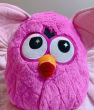 Load image into Gallery viewer, Surprised weirdo fuchsia pink Furby plush toy - 13” - 2013
