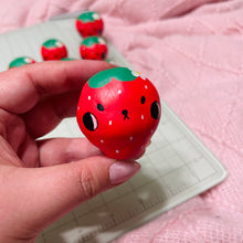 Load image into Gallery viewer, “Remo” - Angry Strawberry Pup - Mini Vase - 4.5cm - (sku/plu 001)
