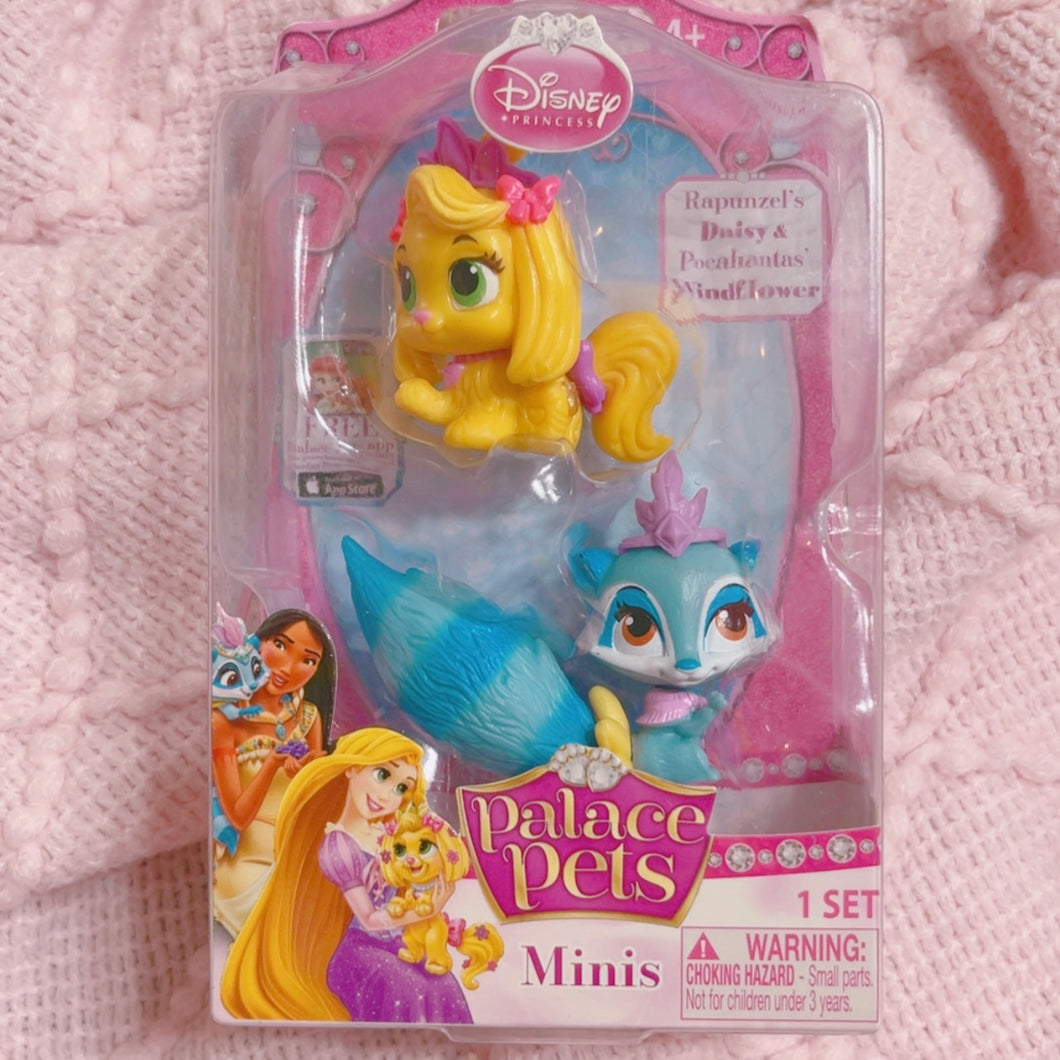 NEW IN BOX! - Disney’s Palace Pets minis - Rapunzel’s Daisy and Pocahontas’ Wildflower toy