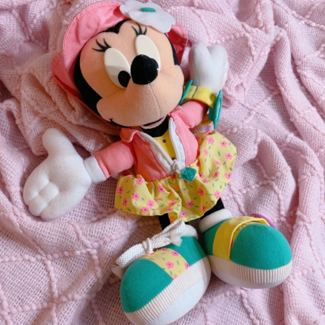 1990’s Minnie Mouse plush doll toy - 13”