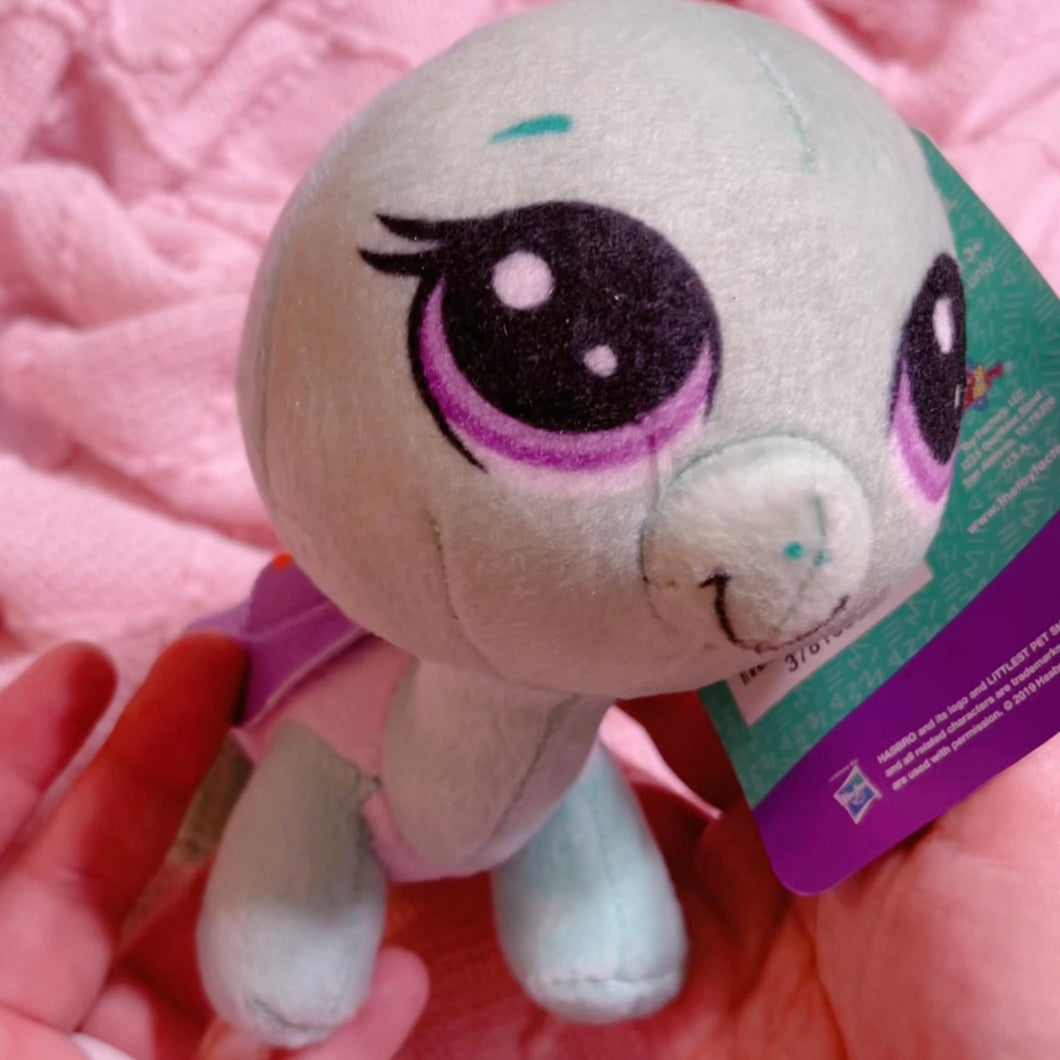 Littlest Pet Shop Turtle - LPS - 6 inches tall - 2019 plush toy