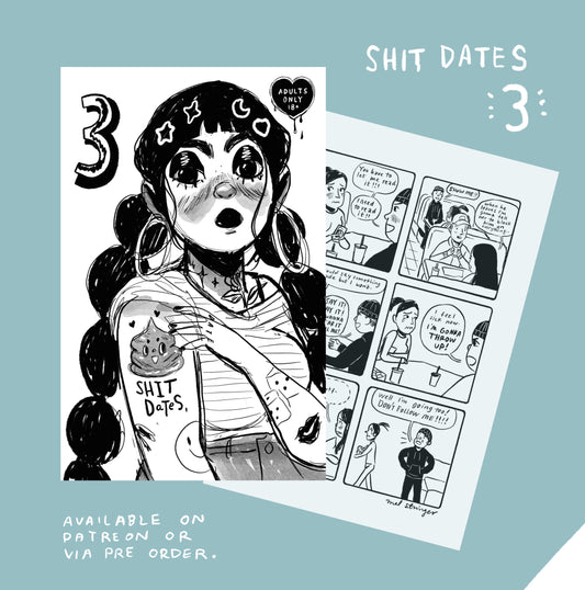 Shit Dates 3! comic zine - 24 pages