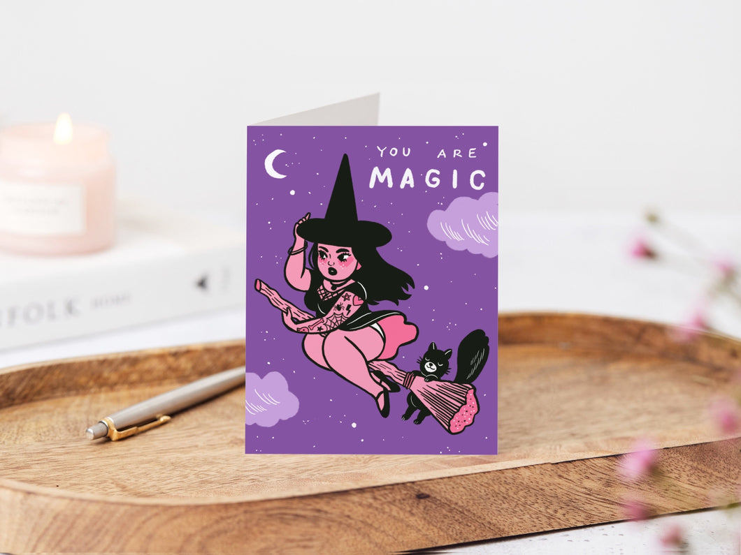 You are Magic - Greeting Card Stationery - 4.25 x 5.5”