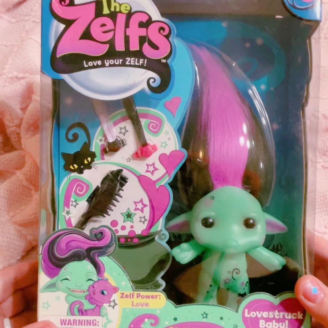 Zelfs - Spellinda Witch Zelf toy (she glows!) Never opened, made in 2013-2014