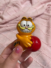 Load image into Gallery viewer, 3” tall Garfield plastic toy
