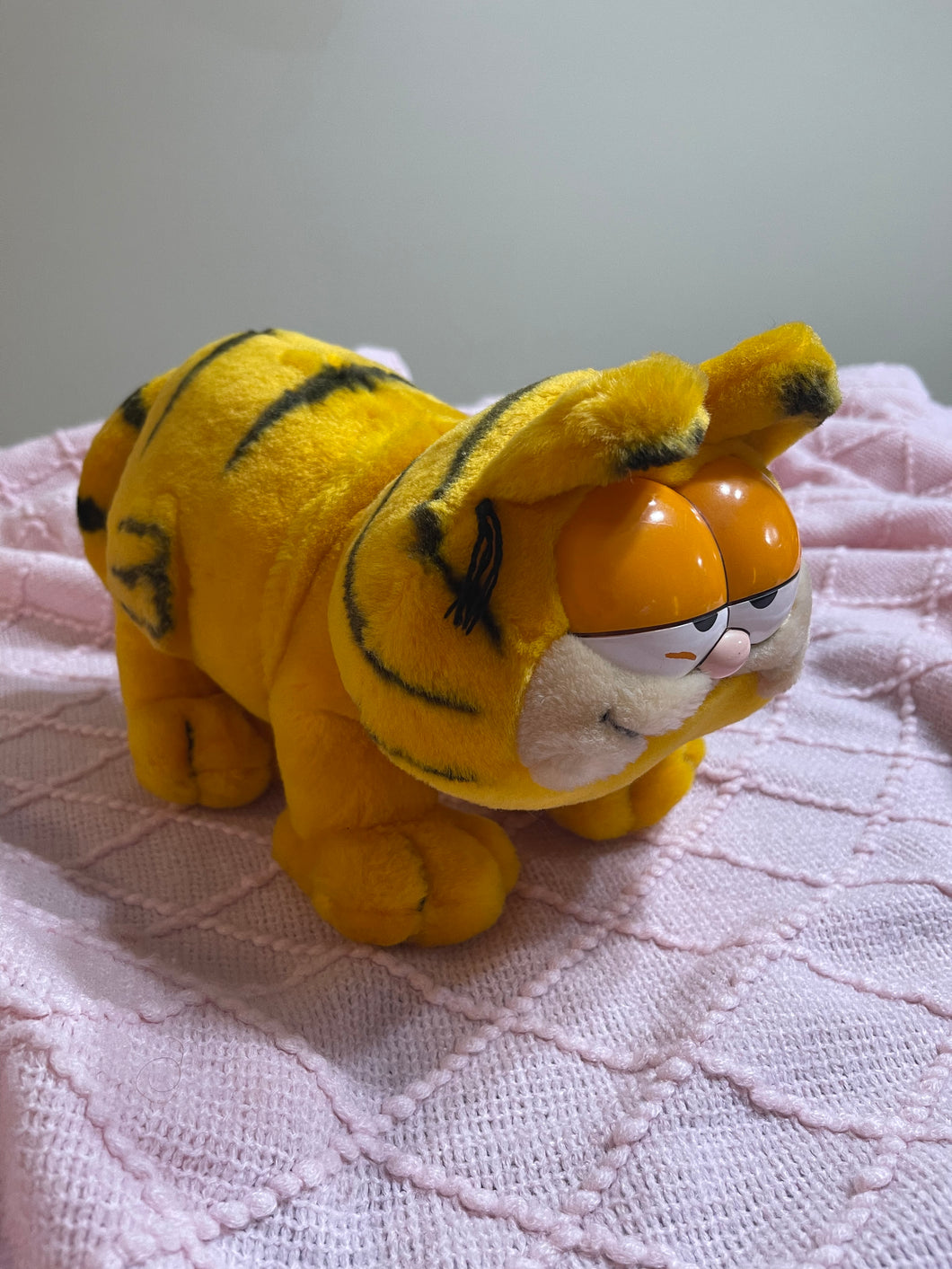 1978 standing Garfield plush toy - 14”