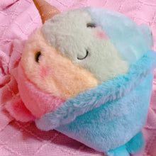 Load image into Gallery viewer, Tasties Sweet Friends - unicorn icecream plush toy by FAO SCHWARZ - 14”
