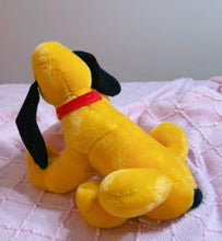 Load image into Gallery viewer, Vintage Pluto plush toy from Disneyland - 12” long
