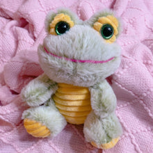 Load image into Gallery viewer, Funny little Froggy Fella plush toy - 8 inches tall
