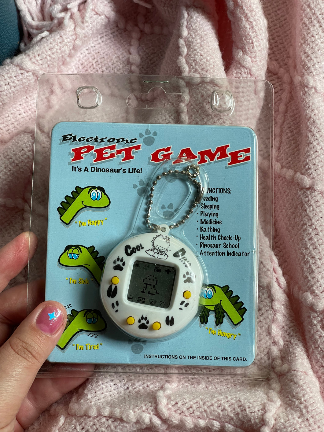 Electronic Dino Pet Game toy - late 90s / early 2000’s