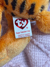 Load image into Gallery viewer, TY Beanie Babies Valentines Day Garfield plush toy - 2005 - 9”

