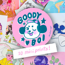 Load image into Gallery viewer, GOODY BOY GOODY BAG : 10 random mini prints
