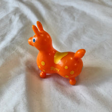 Load image into Gallery viewer, Dollhouse Miniature Rody Horse Orange Toy
