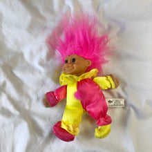 Load image into Gallery viewer, Vintage Jester Baby Troll Russ Toy ~7&quot;

