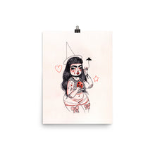 Load image into Gallery viewer, Retro Series - Apple Witch - Giclée Art Print
