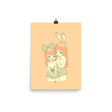 Load image into Gallery viewer, Retro Series - Bunnies - Giclée Art Print
