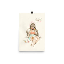 Load image into Gallery viewer, Retro Series - Breakfast Babe - Giclée Art Print
