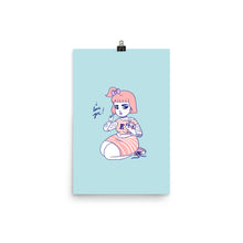 Load image into Gallery viewer, Retro Series - Buppie Girl - Giclée Art Print
