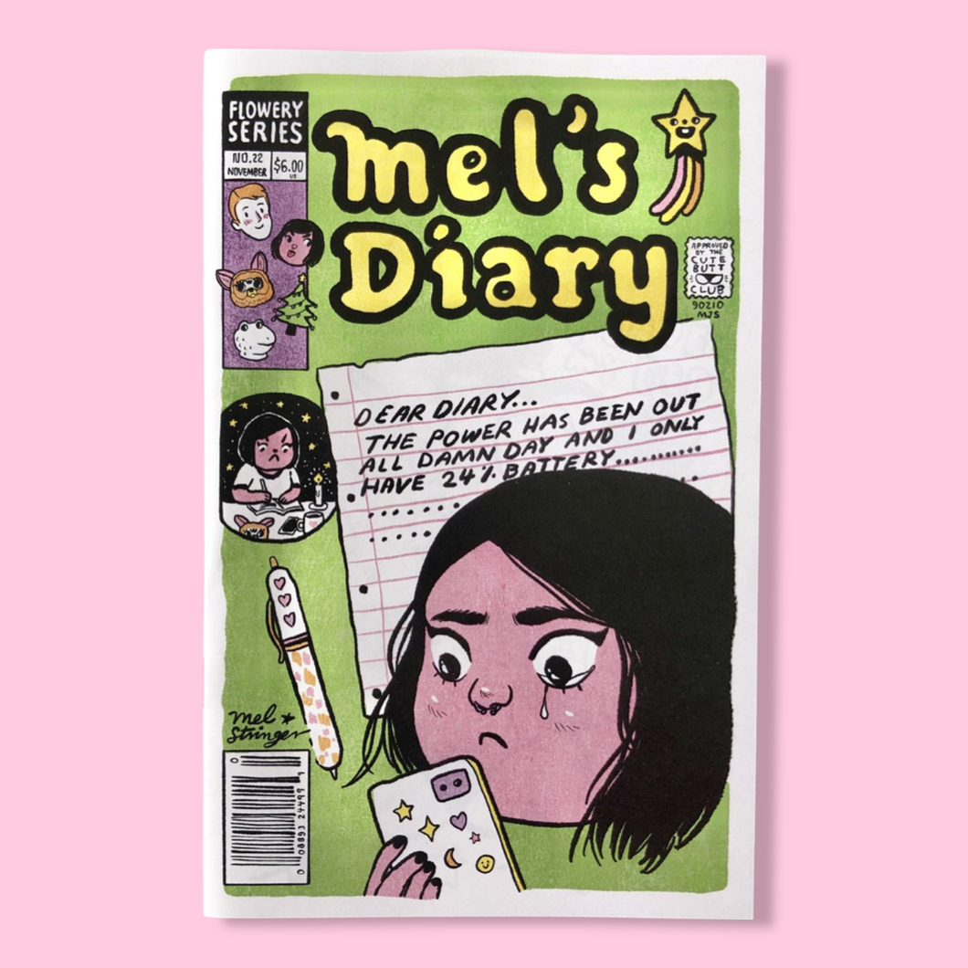 Flowery Zine #22 - Mel's Diary