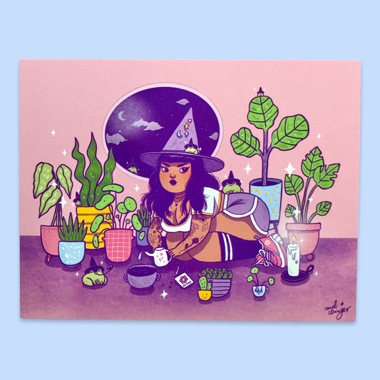 Plant Witch - letter size print