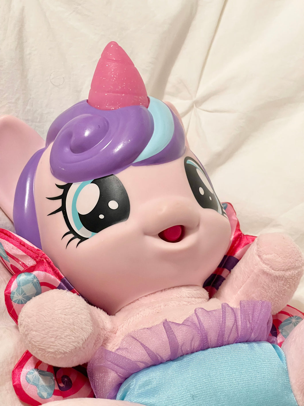 My Little Pony - Baby Flurry plush - talking!