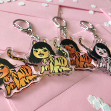 Load image into Gallery viewer, Cat Brat Keychain - Choose a style!
