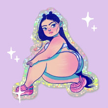 Load image into Gallery viewer, Pink Platforms - mini sticker
