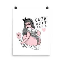 Load image into Gallery viewer, Cute Butt Club, Rosie  - Giclée Art Print
