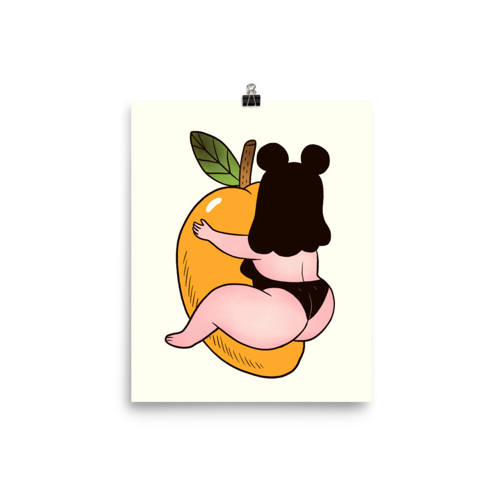Mango Hug - Giclée Art Print
