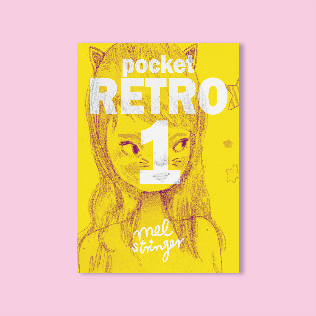 pocket RETRO 1 - Art Book / A5 Size /  100 Pages