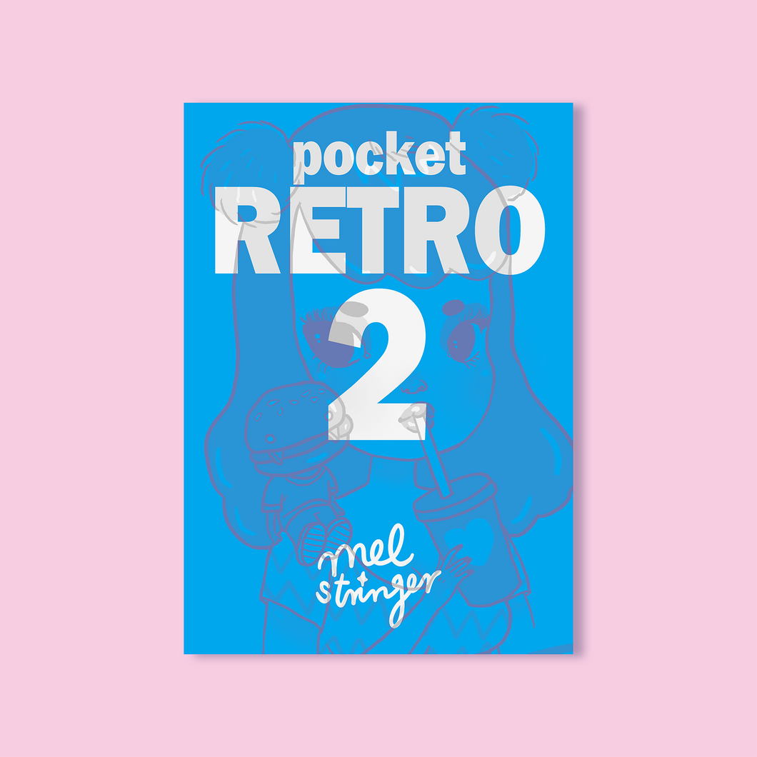 pocket RETRO 2 - Art Book / A5 Size /  100 Pages