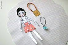 Load image into Gallery viewer, Georgie Doll - Printable Papercraft
